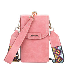 Women PU Leather Crossbody Bags Large Capacity Handbags Phone Purse