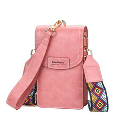 Women PU Leather Crossbody Bags Large Capacity Handbags Phone Purse