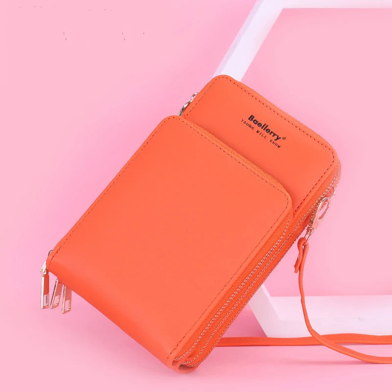 PU Leather Handbags Large Capacity Top-handle Bags Crossbody Solid