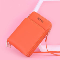 PU Leather Handbags Large Capacity Top-handle Bags Crossbody Solid