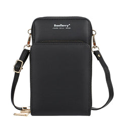 PU Leather Handbags Large Capacity Top-handle Bags Crossbody Solid