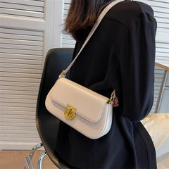 Women PU Leather Shoulder Bags Stylish Handbags Retro Ladies Messenger Bags