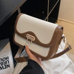 Women PU Leather Shoulder Bag Crossbody Bag Ladies Pactchwork Handbags