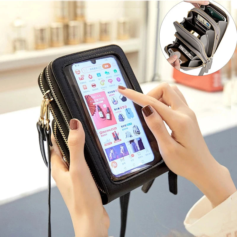 Women PU Leather Shoulder bags Large Capacity Crossbody Bags