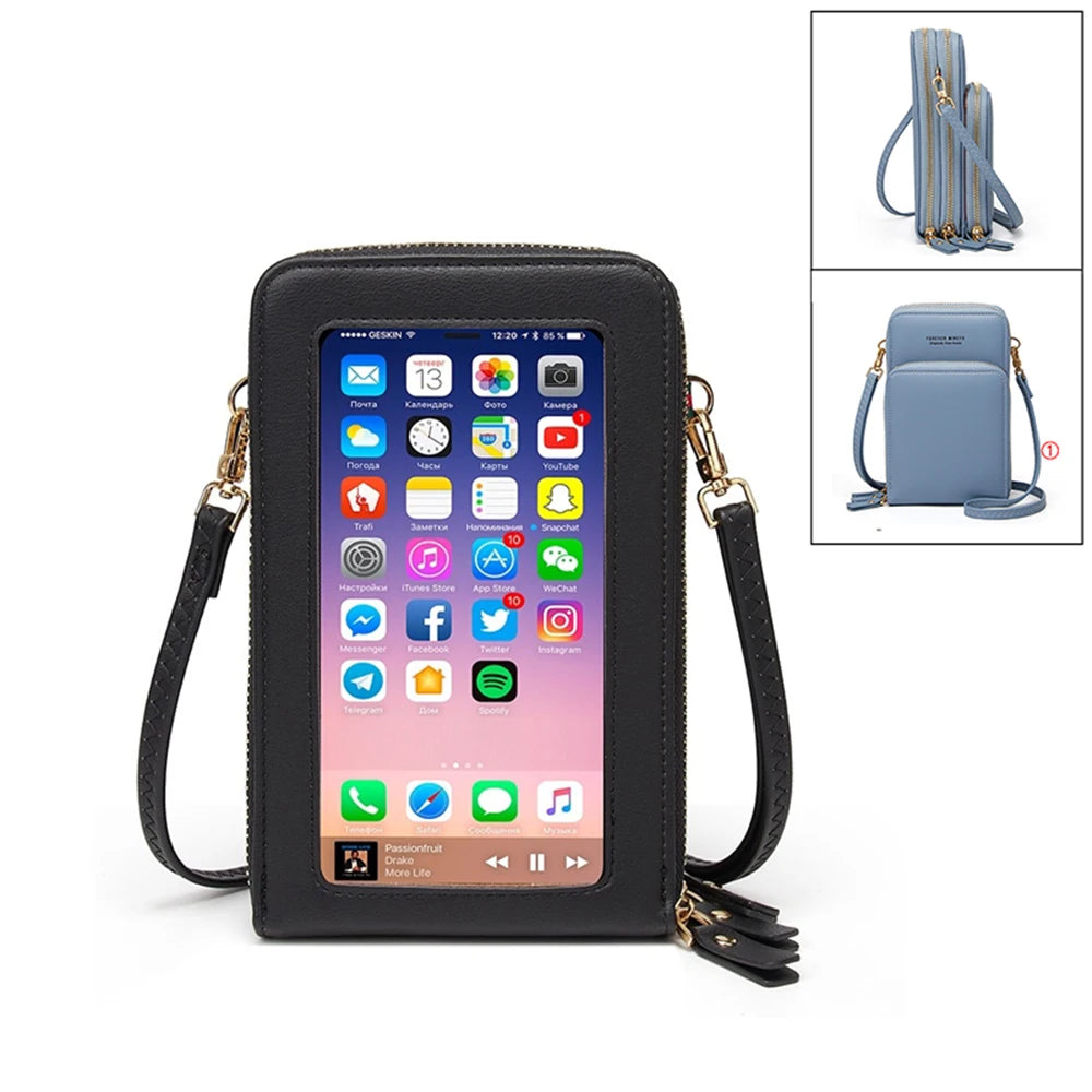 Women PU Leather Shoulder bags Large Capacity Crossbody Bags