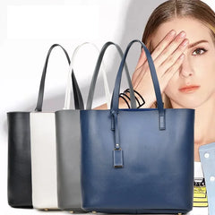 Women PU Shoulder Bag Ladies Water Proof Tote Soft Crossbody Bags