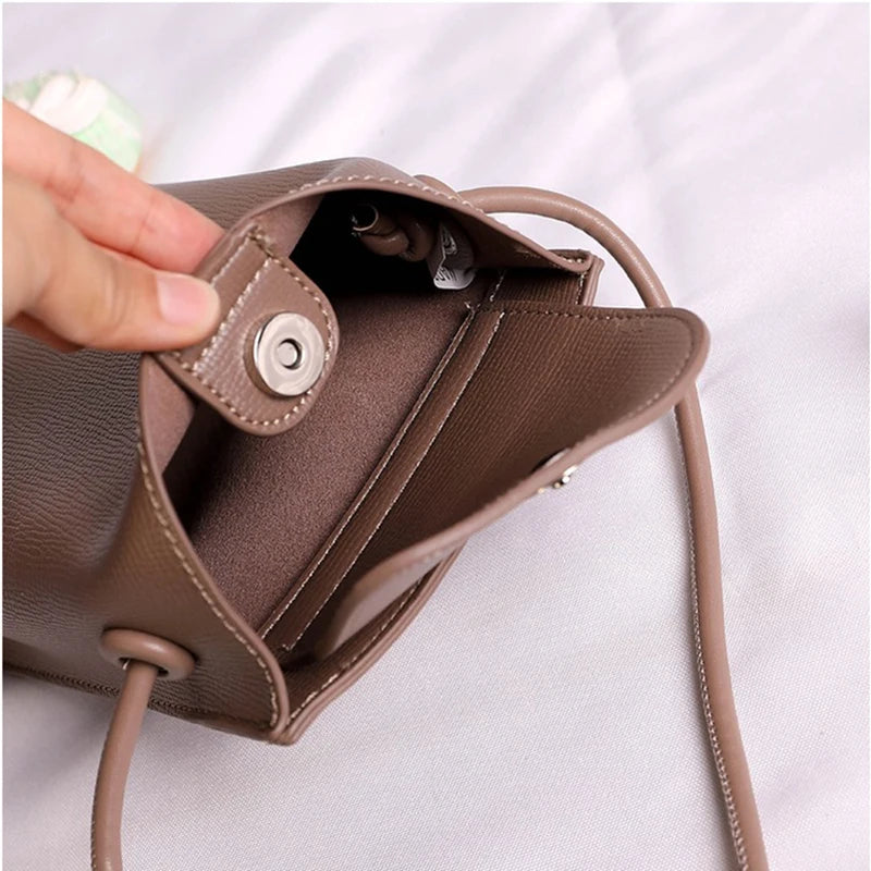 Women Pu Leather Handbags Large Capacity Crossbody Bags Small Shoulder Bags