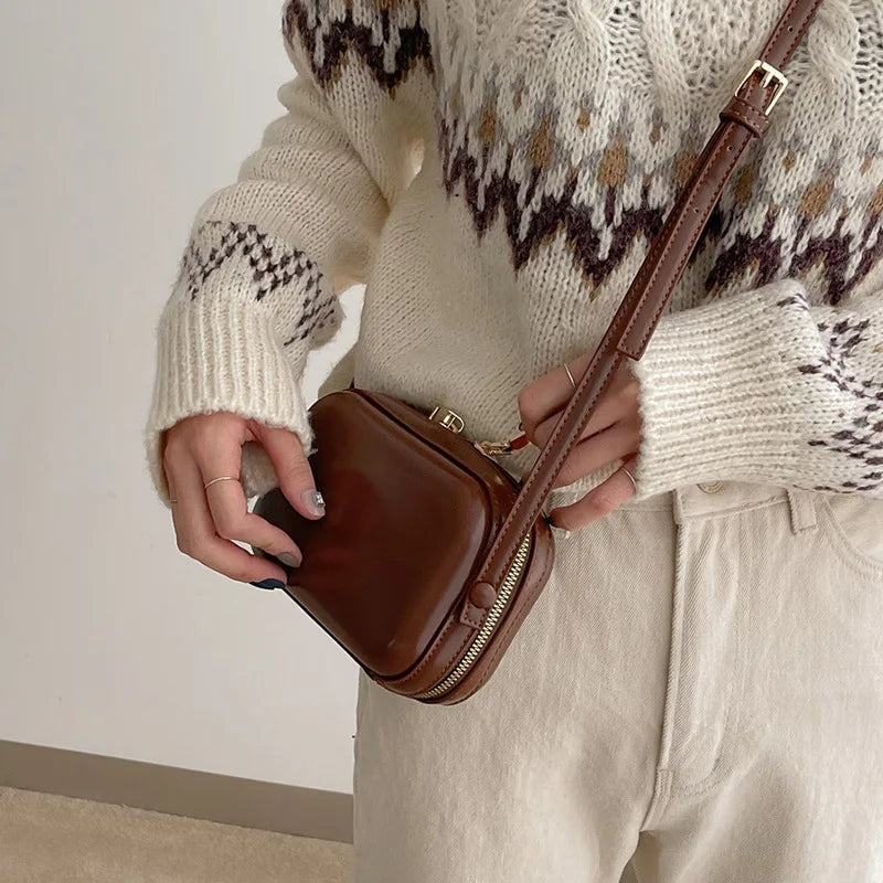 Women Pu Leather Handbags Shoulder Bags Large Capacity Crossbody Bags