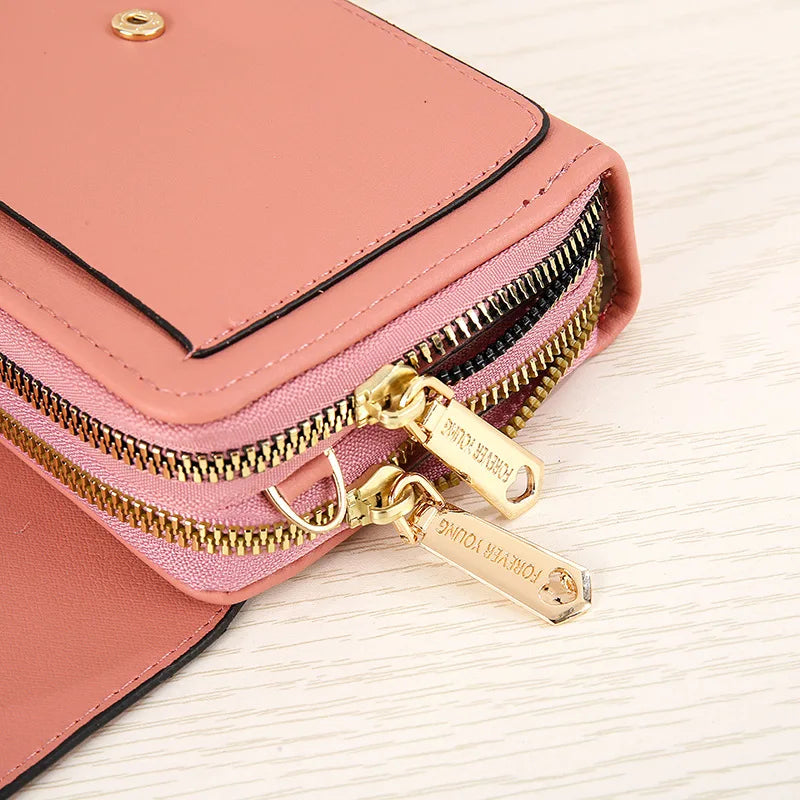Women PU Leather Handbags Multifunctional Large Capacity Shoulder Bags