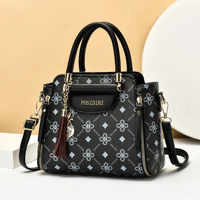 Women Pu Leather Shoulder Bags Large Capacity