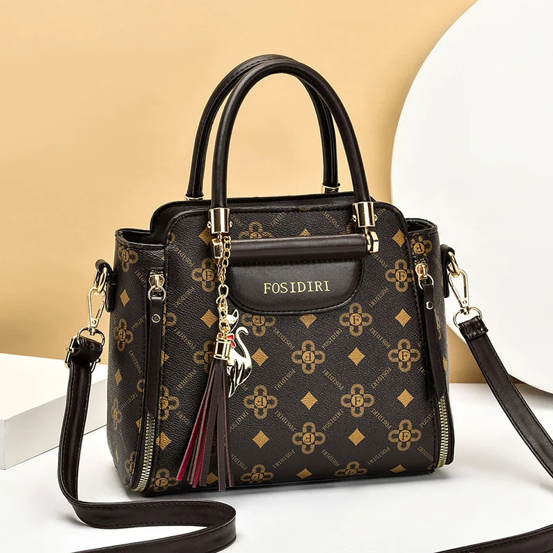 Women Pu Leather Shoulder Bags Large Capacity