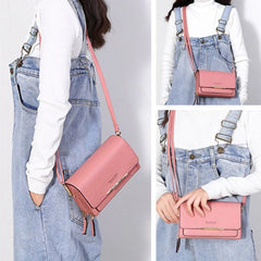 Women PU Leather Handbags Large Capacity Shoulder Crossbody Bags