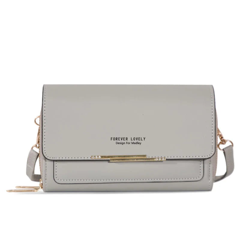 Women Pu Leather Handbags Multifunctional Shoulder Crossbody Bags