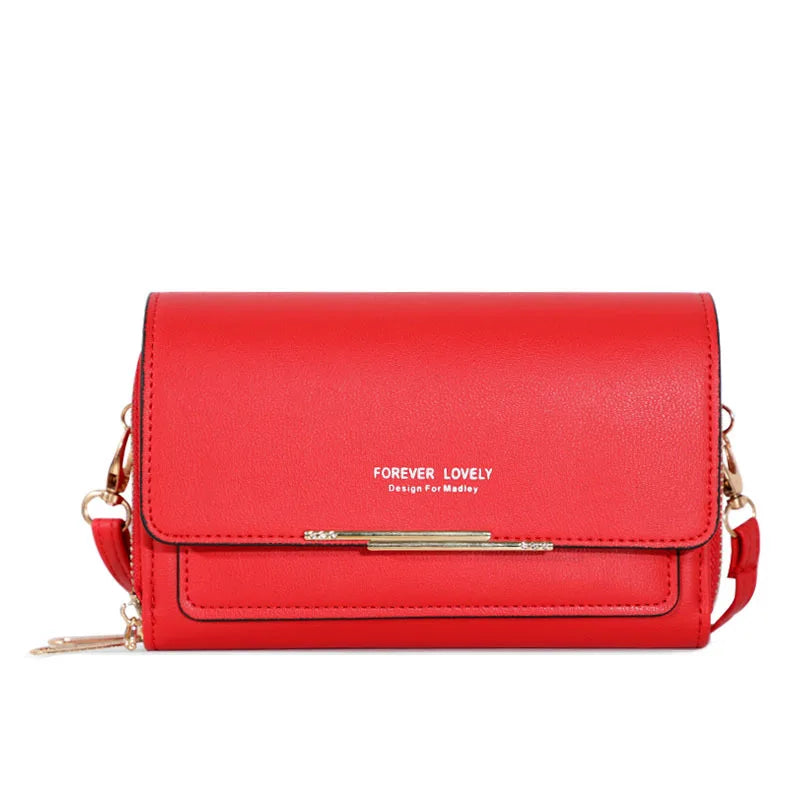 Women Pu Leather Handbags Multifunctional Shoulder Crossbody Bags