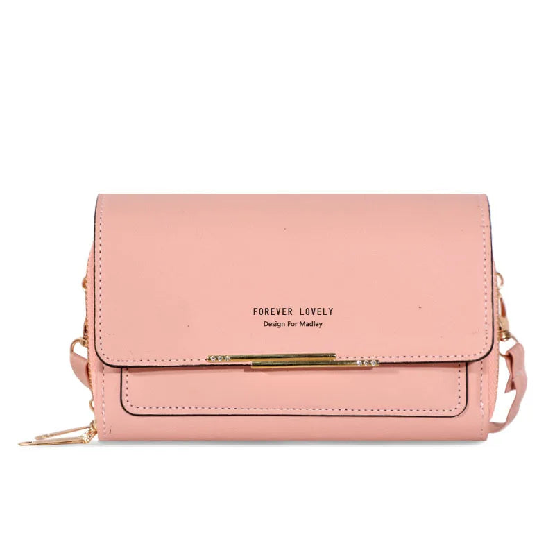 Women Pu Leather Handbags Multifunctional Shoulder Crossbody Bags
