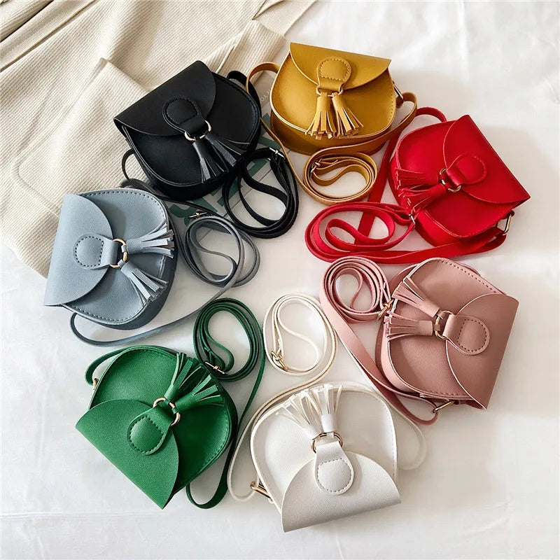 Leather Shoulder Bag Mobile Phone Bag Wallet Handbag for Girls