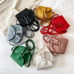 Leather Shoulder Bag Mobile Phone Bag Wallet Handbag for Girls