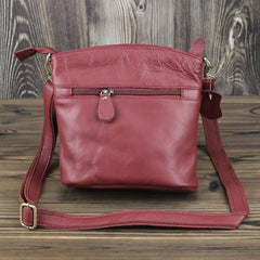 Women Leather Clutch Flowers Crossbody Bag Lady Small Clutch