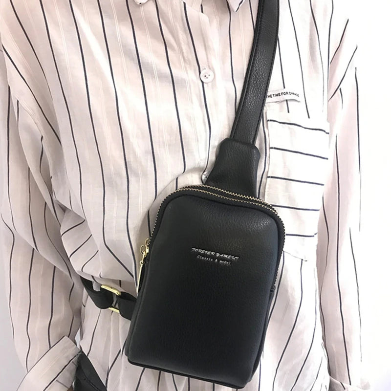 Women's Hip Hop Banana Chest Pack Bag