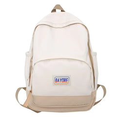 Anti Theft Nylon School Backpack for Women Men
