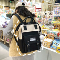 Women School Laptop Backpack Youth High School Bag for Teenage Girls