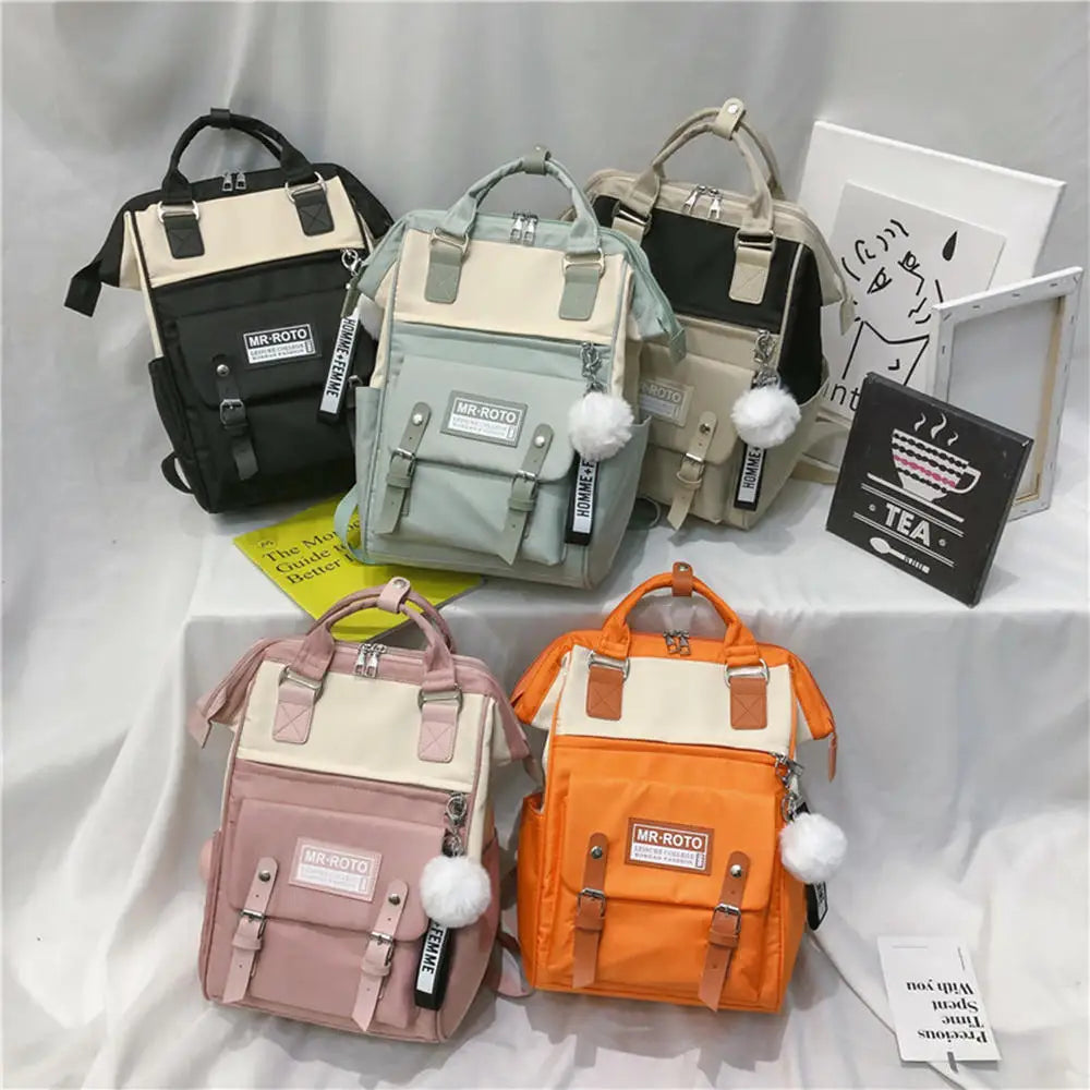 Women School Laptop Backpack Youth High School Bag for Teenage Girls