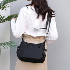 Waterproof Nylon Women Shoulder Bag Crossbody Tote
