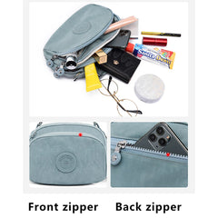 Nylon Ladies Small Crossbody Bag Vintage Messenger Bag