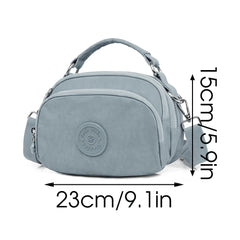 Nylon Ladies Small Crossbody Bag Vintage Messenger Bag