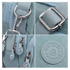 Nylon Ladies Small Crossbody Bag Vintage Messenger Bag