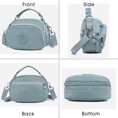 Nylon Ladies Small Crossbody Bag Vintage Messenger Bag