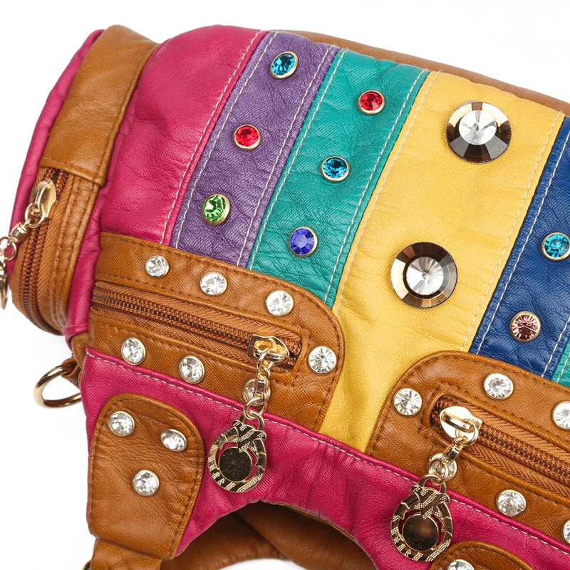 Women Shoulder bag Small PU Leather Crossbody Bag