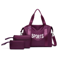 Women Sports Gym Bag Travel Bag Handbag Swimming Shoulder Messenger Compartment