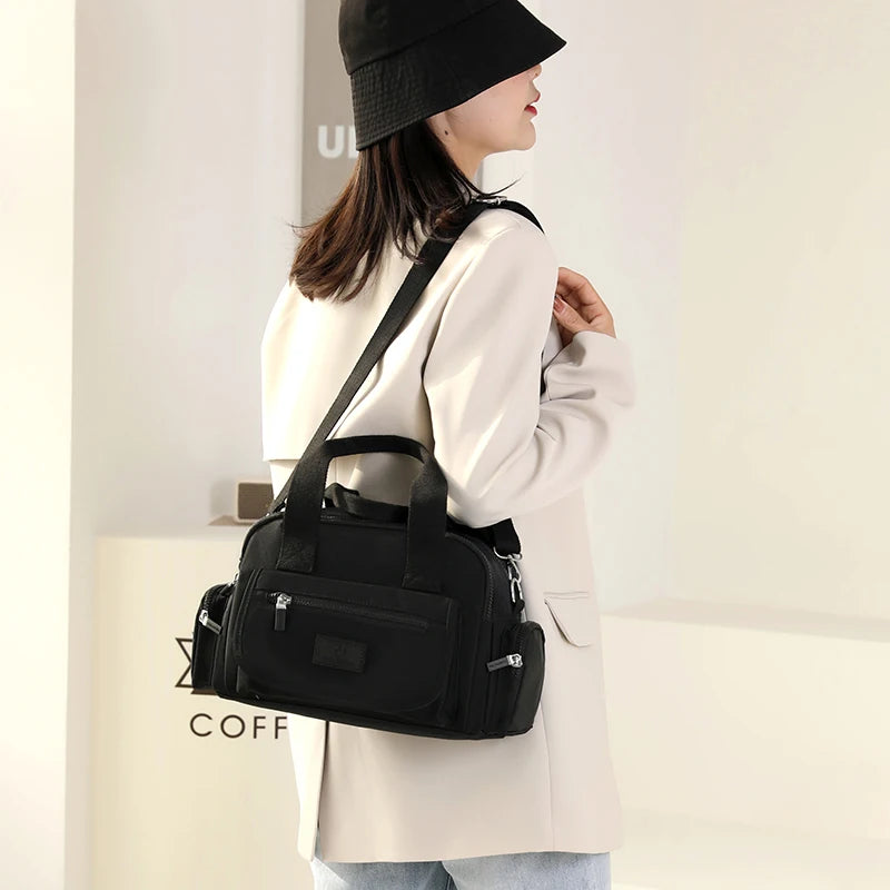 Women Top-handle Bag Handbags Female Shoulder bags Nylon Messenger Bags