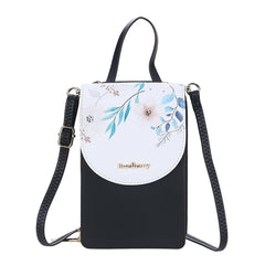 Women Touch Screen Mobile Phone Bags Female Printing Large Capacity