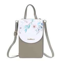 Women Touch Screen Mobile Phone Bags Female Printing Large Capacity