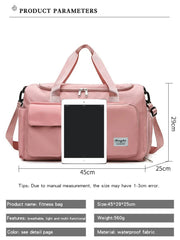 Women Travel Bag Duffle Bag Large Multi-functional Bags Shoulder Bag