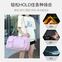 Women Travel Bag Duffle Bag Large Multi-functional Bags Shoulder Bag
