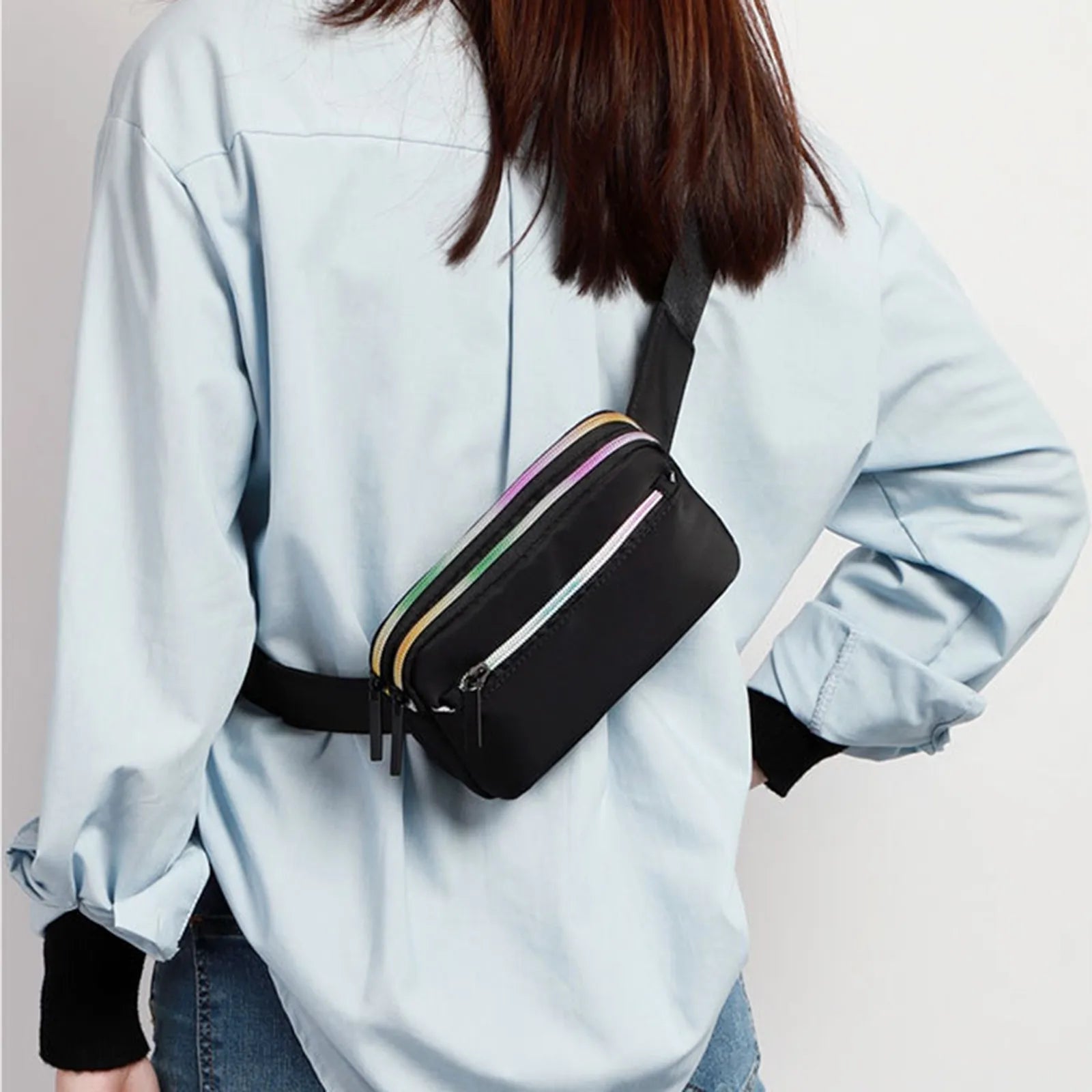 Women Waist Bag Casual Light Mini Sports Mini Shoulder Bag