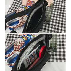 High Capacity Women Chest Bag Street Hip Hop Crossbody Bag
