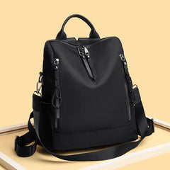Women's Nylon Oxford Backpack Casual Outdoor Safety Ladies Backpack