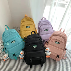 Women's Backpack Casual Travel Bag High College Schoolbag for Teenage Girl