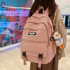 Women's Backpack Casual Travel Bag High College Schoolbag for Teenage Girl
