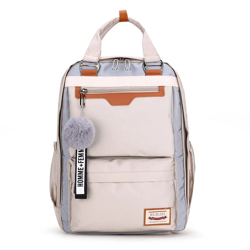 Women's Backpack School Bag For Girls Waterproof Travel Bag