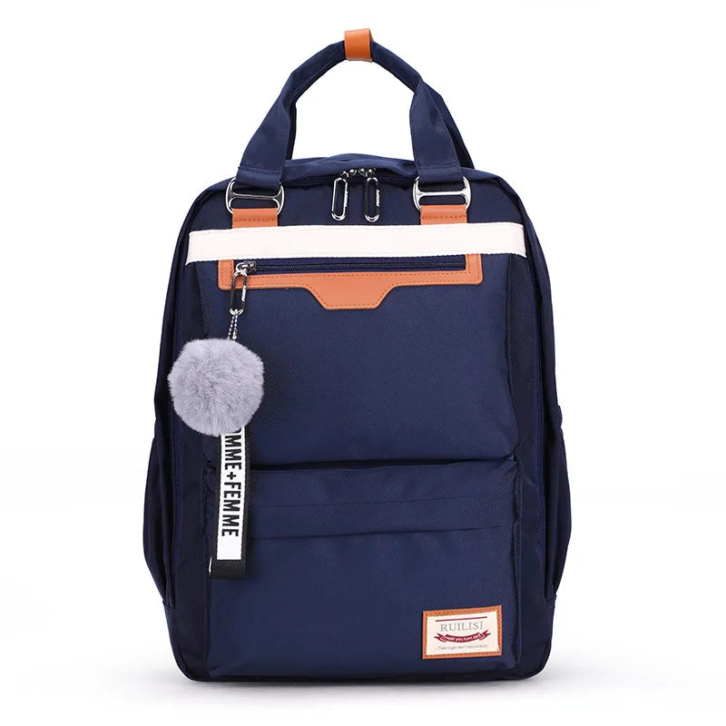 Women's Backpack School Bag For Girls Waterproof Travel Bag