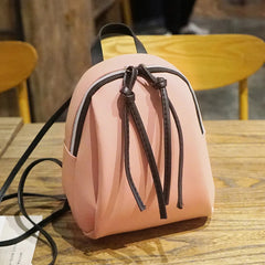 Women's PU Leather Backpack Travel Shoulder Bag Girl School Backpack