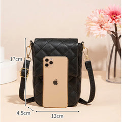 Women's Small Crossbody Bag for Mobile Phones Purse Wallet