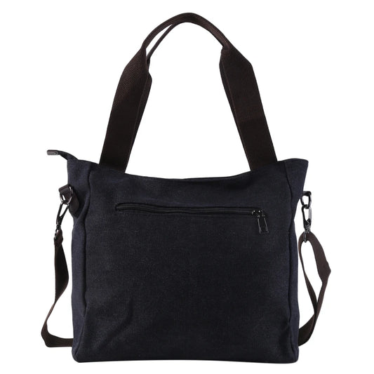 Canvas Handbag Messenger Bag Women's Shoulder Purse Female Cloth Bag