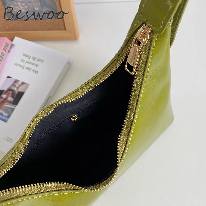 Spring Green Top Shoulder Bag Satchels Small Bags