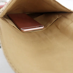 Straw Clutch Purses Bags Women Summer Beach Handbags Envelope Shoulder Bag